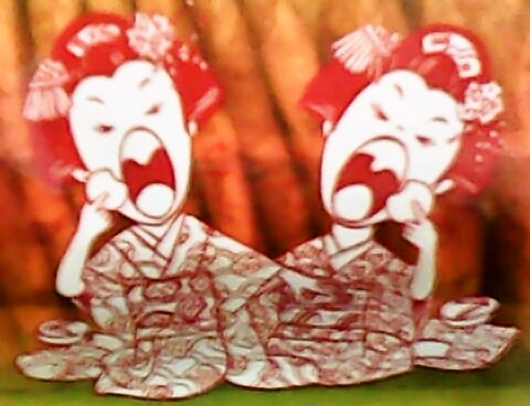 舞妓はんひぃ～ひぃ～カレーせんべい