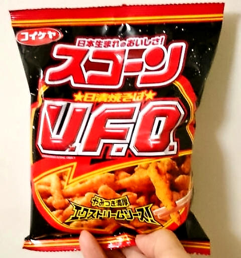 コイケヤ「スコーン 日清焼そばＵ．Ｆ．Ｏ．」