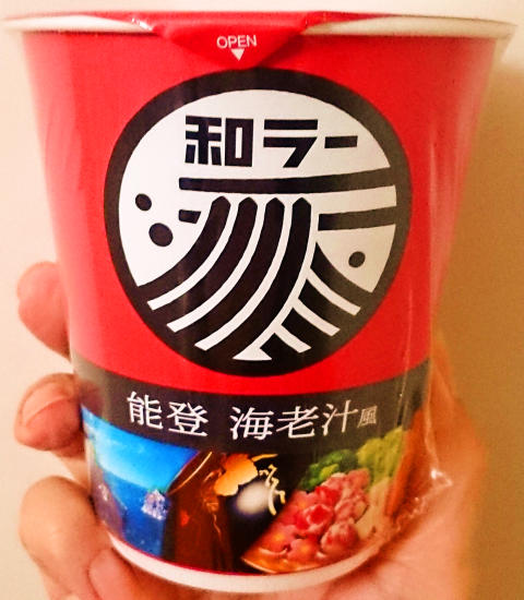 カップ麺「和ラー 能登 海老汁風」