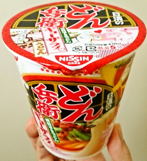 「日清のどん兵衛 ギョーザラブうどん」