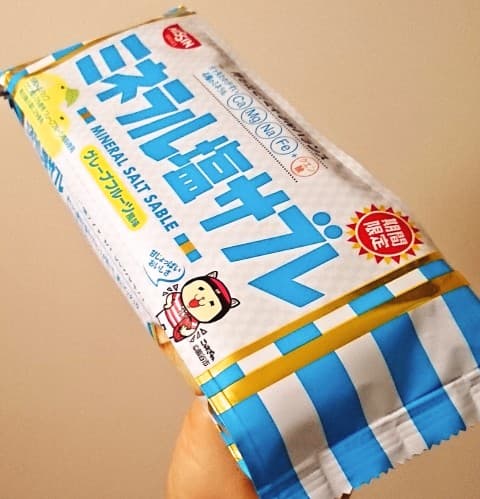 日清シスコ「ミネラル塩サブレ」