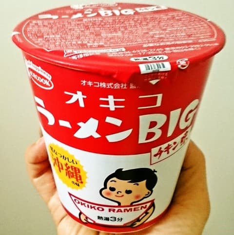 エースコック「オキコラーメンＢＩＧ チキン味」