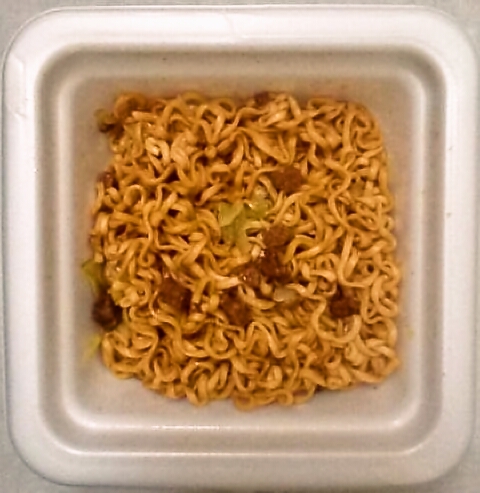 サッポロ一番「肉油そば 薫るわさび和風醤油味」