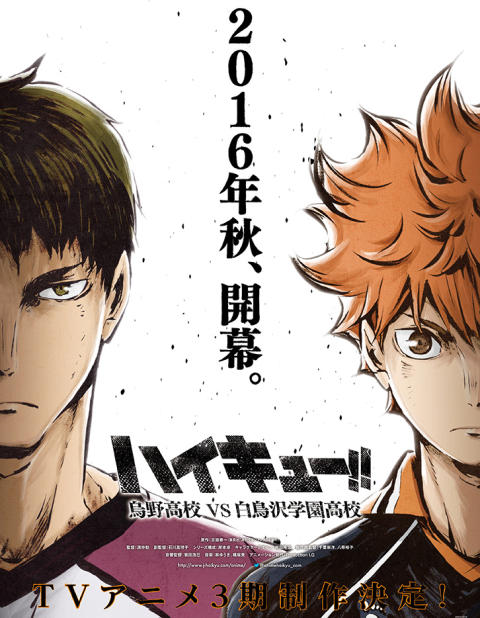 ハイキュー!! 烏野高校 VS 白鳥沢学園高校 (第３期)