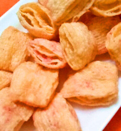 ヤマザキビスケット「エアリアル(濃厚たらこバター味)」