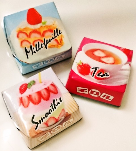 チロルチョコ「いちごがいっぱい」