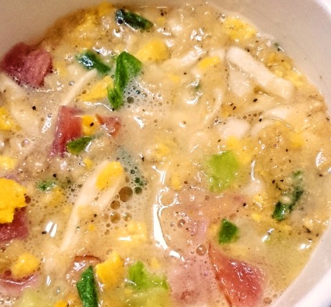 「日清のどん兵衛 カルボナーラうどん」