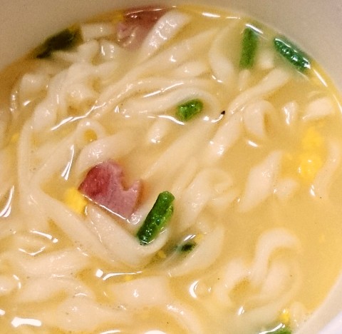 「日清のどん兵衛 カルボナーラうどん」