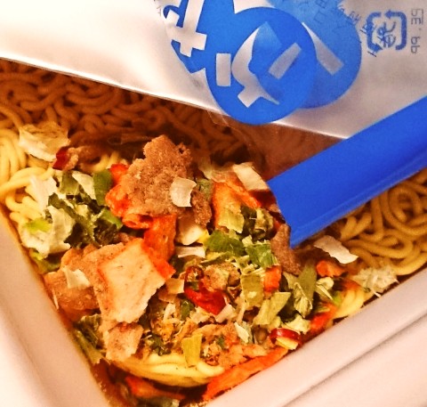 エースコック「スーパーカップ大盛り ブタキム油そば」