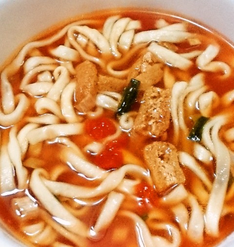 日清のどん兵衛 完熟とまとうどん