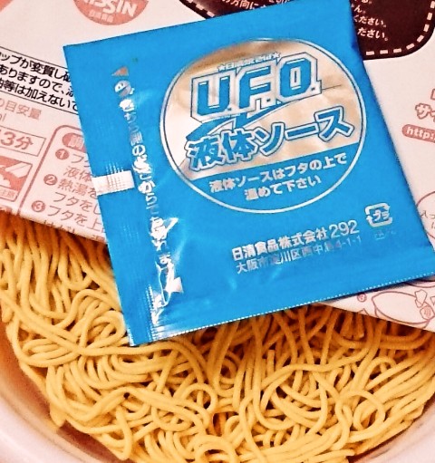 「日清焼そばＵ．Ｆ．Ｏ．旨辛プルコギ風焼そば」